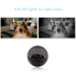 Spy Hidden Camera, Moosoo 1080P/720P HD 6 LED Infrared Night Vision Motion Detection Camcorder Video SD Card Storage Nanny Cam Home Security Camera