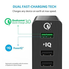 Anker Quick Charge 3.0 60W 6-Port USB Wall Charger, PowerPort+ 6 for Galaxy S7 / S6 / Edge / Plus, Note 5 / 4 and PowerIQ for iPhone 7 / 6s / Plus, iPad Pro / Air 2 / mini, LG, Nexus, HTC and More