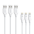 [3 Pack] Anker PowerLine Lightning Cable (3ft) Apple MFi Certified - Lightning Cables for iPhone X / 8 / 8 Plus / 7 / 7 Plus 6s / 6s Plus / 6 / 6 Plus/ 5s / 5, iPad mini / 4 / 3 / 2, iPad Pro Air 2