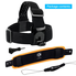 2in1 Floating Wrist Strap & Headstrap Floater - For GoPro Hero 6,5, Black, Session, Hero 4, Session, Black, Silver, Session, Hero+ LCD, 3+, 3 - Wrap to Wrist or Attach to a Headstrap (Headstrap Incl.)