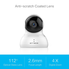 ANNBOS Dome Camera Wireless IP Indoor Security Surveillance System 720p HD Night Vision