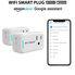 ANNBOS WiFi Outlet Smart Plug Compatible with Alexa, Google home