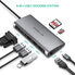 ANNBOS USB Type C Multiport Docking Station, USB C to VGA Ethernet Adapter Power Delivery