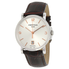 Certina DS Caimano Silver Dial Brown Leather Men's Watch C0174101603701 C017.410.16.037.01