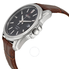 Seiko Black Dial Brown Leather Men's Watch SGEH49P2