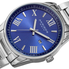 Akribos XXIV Blue Sunray Dial Stainless Steel Men's Watch AK936SSBU