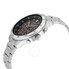 Seiko Chronograph Dark Grey Dial Stainless Steel Men's Watch SKS521