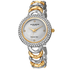 Akribos XXIV Diamond Silver-tone Dial Ladies Watch AK1050TTG