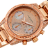 Akribos XXIV Diamond Rose Gold Dial Men's Watch AK1038RG