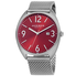 Akribos XXIV Red Dial Men's Watch AK1026RD