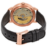 A. Lange & Sohne Saxonia Black Dial Men's 18kt Rose Gold Leather Watch 381.031