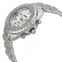August Steiner Chronograph Mother of Pearl Dial Stainless Steel Ladies Watch AS8031SS