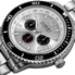 August Steiner Multi-Function Silver Dial Silver-Tone Men's Watch AS8059SS