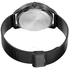 August Steiner Multi-Function Black Dial Black Ion-plated Men's Watch AS8115BK