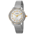 August Steiner Silver-tone Dial Ladies Watch AS8192SSG