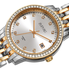 August Steiner Diamond Silver-tone Dial Ladies Watch AS8262TTG