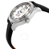 Ball Train Cleveland Automatic Power Reserve Silver Dial Leather Men's Watch PM1058D-L1J-SL