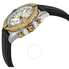 Breitling Chrono Galactic White Dial Black Rubber Strap Men's Watch c13358l2/a685 - 136s