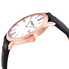 Baume et Mercier Classima White Dial Men's Leather Watch 10441