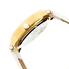 Bertha Chelsea Turtle Mother of Pearl Dial White Leather Strap Ladies Watch BR4903