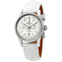 Breitling Transocean Automatic Silver Dial White Leather Watch A4131012/G757-237X A4131012/G757-237XS-A18BA.1