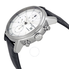 Baume et Mercier Classima Automatic Chronograph White Dial Black Leather Men's Watch 8591 MOA8591