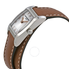 Baume et Mercier Hampton Silver Dial Leather Strap Ladies Watch 10110