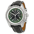 Breitling Bentley GT II Green Dial Black Leather Men's Watch A1336512-L520BKLT A1336512-L520