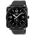 Bell and Ross Aviation Black Dial Men's Watch BRS-BL-CE-SAT