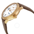 Blancpain Villeret Half Timezone Automatic White Dial 18kt Rose Gold Men's Watch 6661-3631-55B