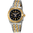 Breitling Galatic 32 Black Stainless Steel and Gold Ladies Watch TT C71356L2/BA12