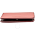 Burberry Link Detail Leather Id Card Case- Bright Coral Pink 4075018