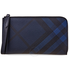 Burberry London Check Travel Wallet in Navy/Black 4052279