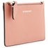 Burberry Two-tone Leather Zip Card Case- Dusty Rose 4076671