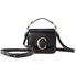 Chloe Mini C Shoulder Bag- Black CHC19US193A37001