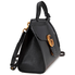 Gucci Ladies Top Handle bag Gg Marmont Black Gu Mmnt Small Th W/Stp Glogo 421890 A7M0T 1000