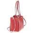 Valentino Small Grain Calfskin Leather Rockstud Bag- Red RW2B0037VSF 0RO