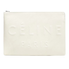 Celine Ladies Clutch bag Solo White Solo Mad In Ltr Lg Clutch Size One Size 109413B5J.01BC