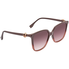 Fendi Fendi F is Fendi Violet Shaded Square Ladies Sunglasses FF0318S8CQ3X57 FF0318S8CQ3X57