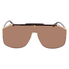 Gucci Gucci Brown Shield Men's Sunglasses GG0291S 002 99 GG0291S 002 99