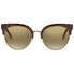 Marc Jacobs Marc Jacobs Brown Gold Browline Ladies Sunglasses MARC170S008654 MARC170S008654