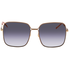 Gucci Blue Gradient Square Sunglasses GG0443S 001 60