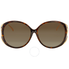 Gucci Brown Gradient Round Sunglasses GG0226SK 003 60 GG0226SK 003 60