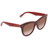 Marc Jacobs Marc Jacobs Brown Gradient Geometric Ladies Sunglasses MARC118S0OPE54 MARC118S0OPE54
