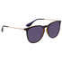 Ray Ban Erika Dark Violet Classic Round Ladies Sunglasses RB4171F 639276 57