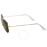 Ray Ban Ray-Ban Small Aviator Sunglasses Arista Gold-Tone G-15 XLT RB3044 L0207 52-14