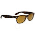 Ray Ban New Wayfarer Classic Brown Classic B-15 Sunglasses RB2132 710 52-18