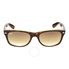 Ray Ban New Wayfarer Classic Light Brown Gradient Sunglasses RB2132 710/51 52-18 RB2132 710/51 52-18