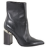 Alexander Wang Ladies Kirby Black Leather High Heel Boots 3027T0032L 001