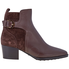 Tod's Womens Leather And Suede Ankle Boots in Chocolate/ Dark Brown XXW0XC0R680EYC446A